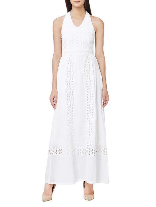 AND white viscose maxi dress - 13785643 - Very Small Image - 1
