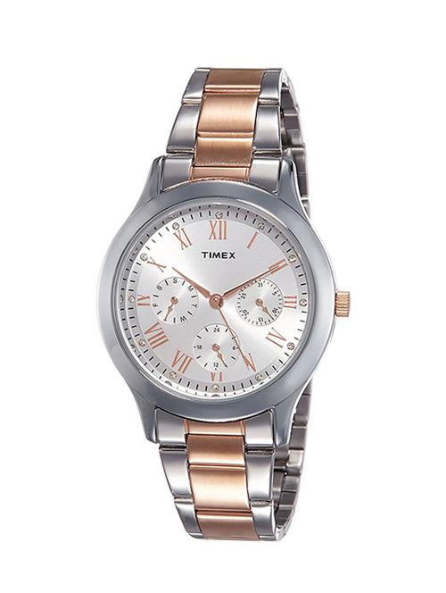 timex silver dial watch for women - tw000q807 - 13786718 - Very Small Image - 1