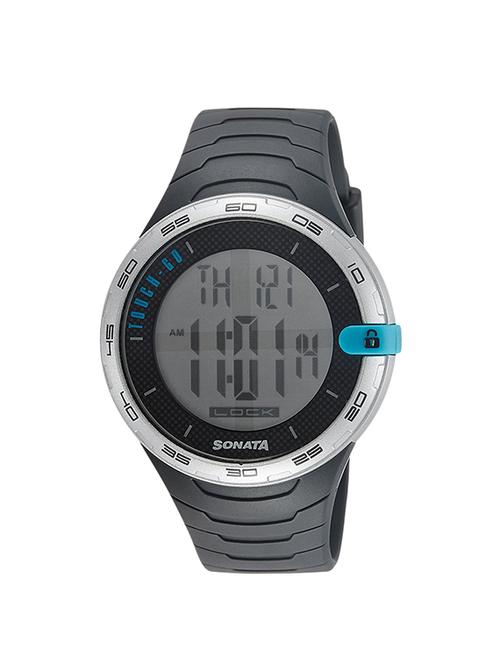 sonata grey dial watch for men - 77041pp01j - 13786882 - Very Small Image - 1