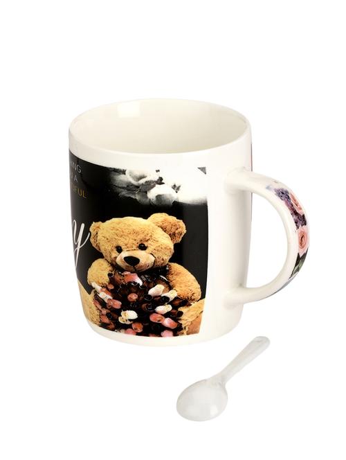 lakshya teddy mug with spoon - 13787164 - Very Small Image - 1