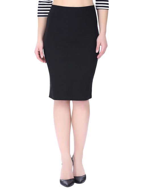 black lycra pencil skirt - 13788871 - Very Small Image - 1