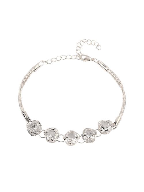 silver metal bracelet - 13789168 - Very Small Image - 1