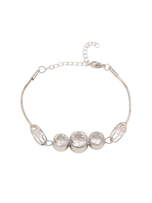 silver metal bracelet - 13789189 - Very Small Image - 1