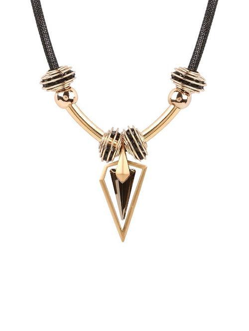 multi colored metal long necklace - 13789548 - Very Small Image - 1