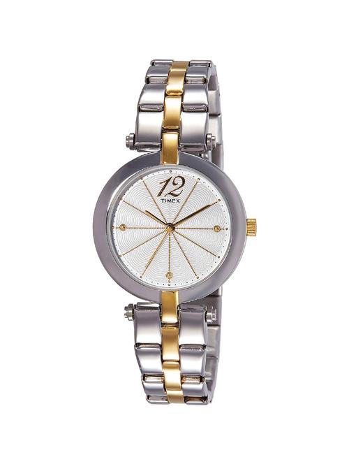 timex silver dial analog watch for women - tw000z201 - 13790931 - Very Small Image - 1