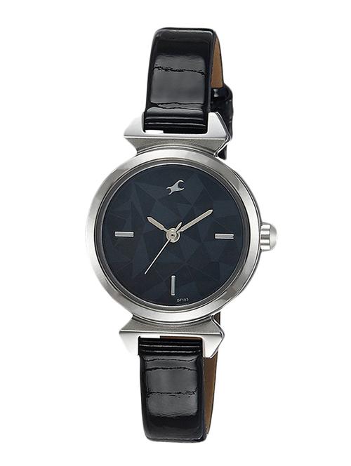 fastrack black dial analog watch for women - 6131sl01 - 13790966 - Very Small Image - 1