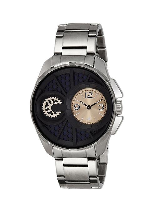 fastrack black dial analog watch for men - 3133sm01 - 13791021 - Very Small Image - 1