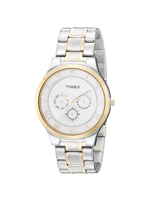 timex silver dial analog watch for men - tw000k113 - 13791038 - Very Small Image - 1