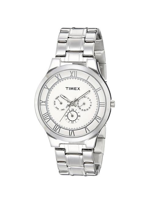 timex silver dial analog watch for men - tw000k109 - 13791041 - Very Small Image - 1