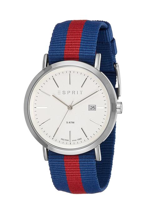 esprit white dial analog watch for men - es108361005 - 13791060 - Very Small Image - 1