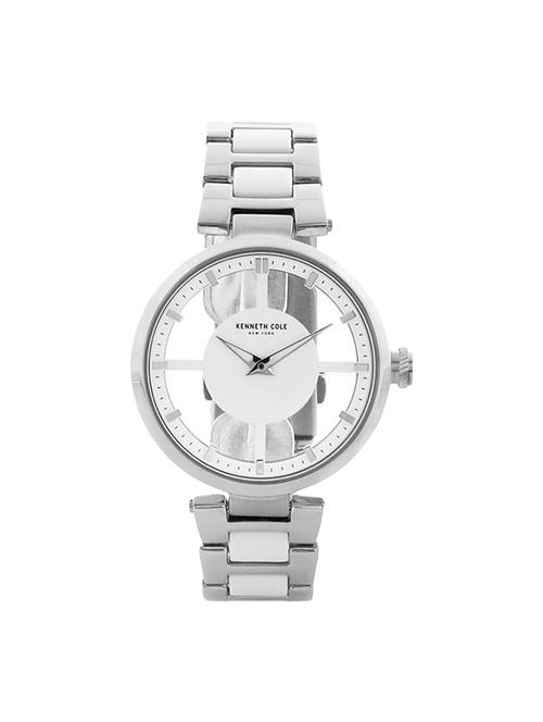 kenneth cole white dial analog watch for women - kc10008030ldj - 13796463 - Very Small Image - 1