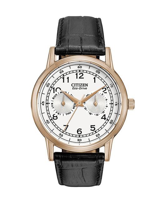 citizen white dial chronograph watch for men - ao9003-16a - 13796568 - Very Small Image - 1
