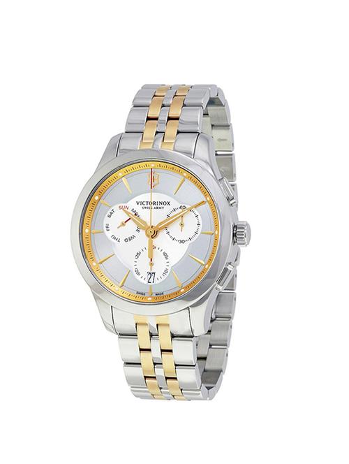 victorinox silver dial chronograph watch for men - 241747 - 13796598 - Very Small Image - 1