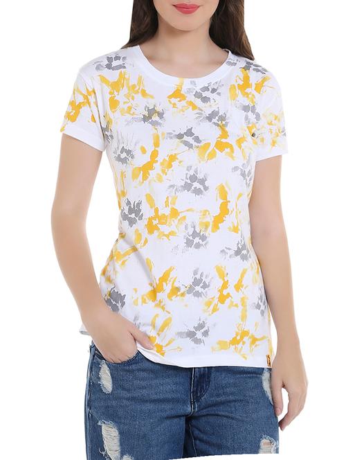 women's all over print round neck t-shirt - 13798894 - Very Small Image - 1