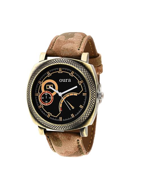 oura analog stylist men's watch - 13799151 - Very Small Image - 1