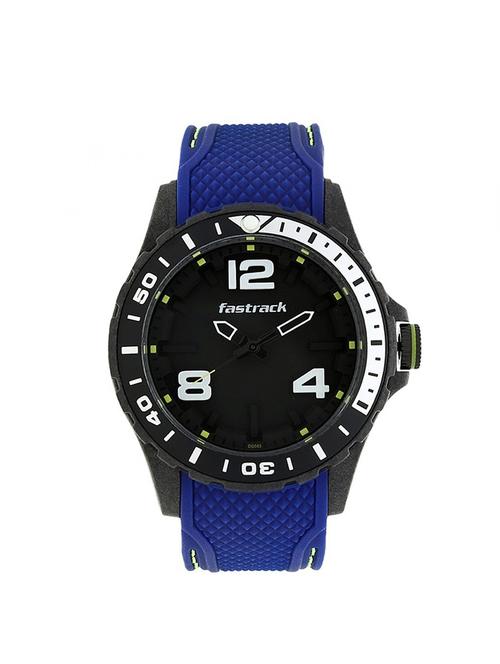 fastrack black dial analog watch for men - 38036pp02 - 13799972 - Very Small Image - 1