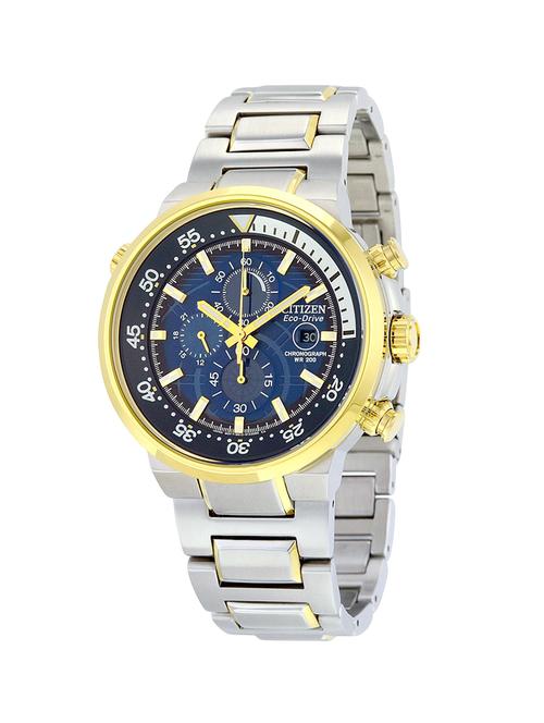 citizen blue dial chronograph watch for men - ca0444-50l - 13800041 - Very Small Image - 1