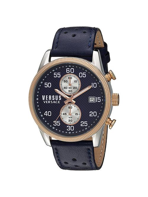 versus blue dial chronograph watch for men - s6608-0016 - 13800050 - Very Small Image - 1
