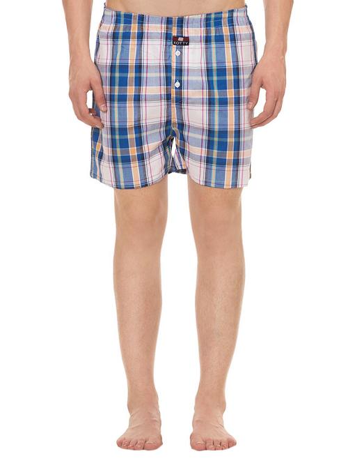 multi colored cotton boxer - 13801942 - Very Small Image - 1