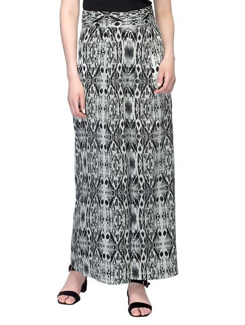 multicolored printed palazzo - 13806071 - Very Small Image - 1