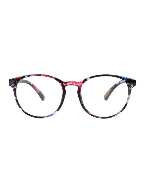 zyaden round printed eyewear frame - 13806866 - Very Small Image - 1