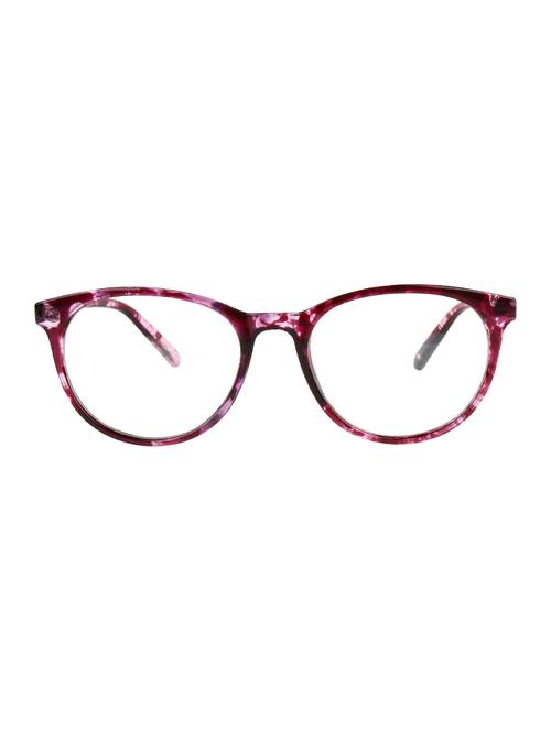 zyaden printed round eyewear frame - 13806867 - Very Small Image - 1