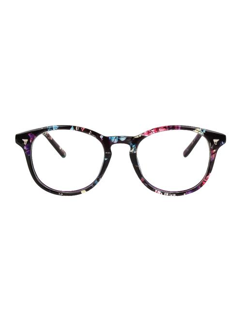 zyaden printed round eyewear frame - 13806870 - Very Small Image - 1
