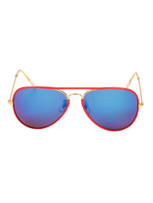ted smith uv protected aviator sunglass - 13807999 - Very Small Image - 1