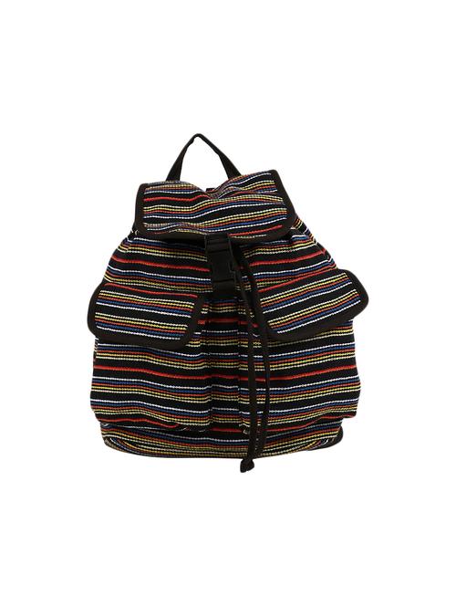 multi colored canvas backpack - 13810164 - Very Small Image - 1