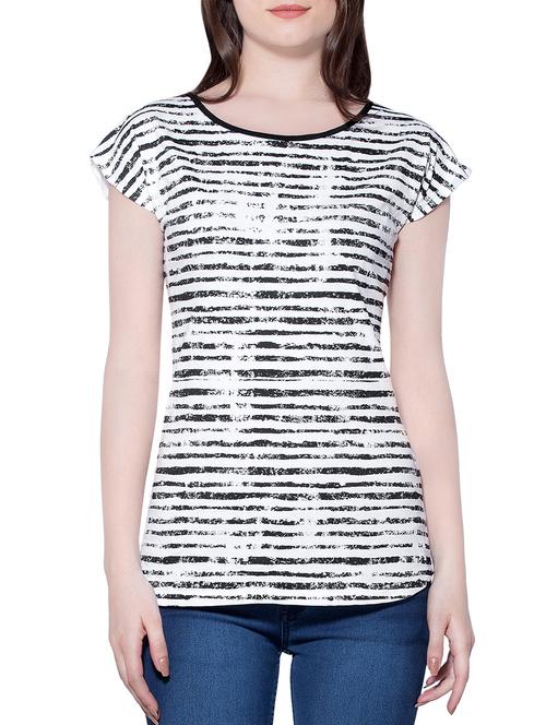 white cotton regular tshirt - 13810568 - Very Small Image - 1