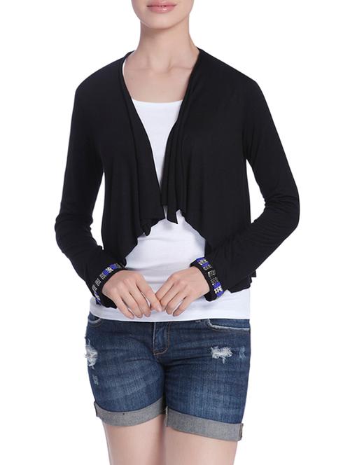 ether viscose embellished shrug - 13815925 - Very Small Image - 1