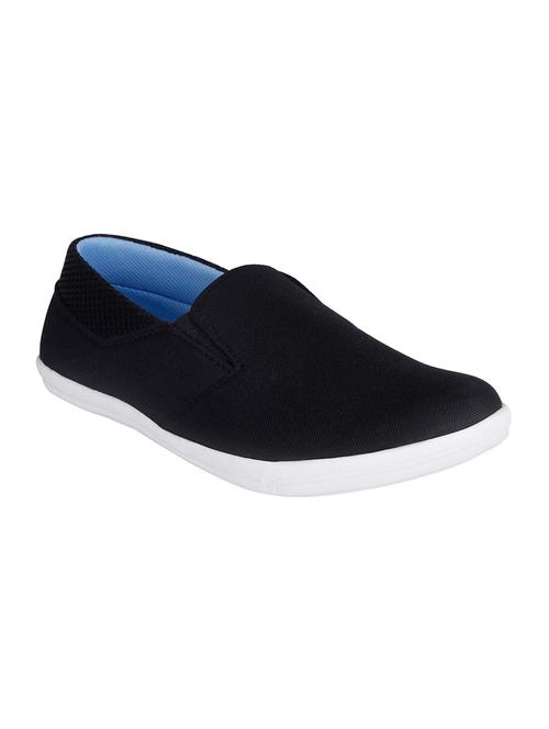 black canvas casual slipon - 13817711 - Very Small Image - 1