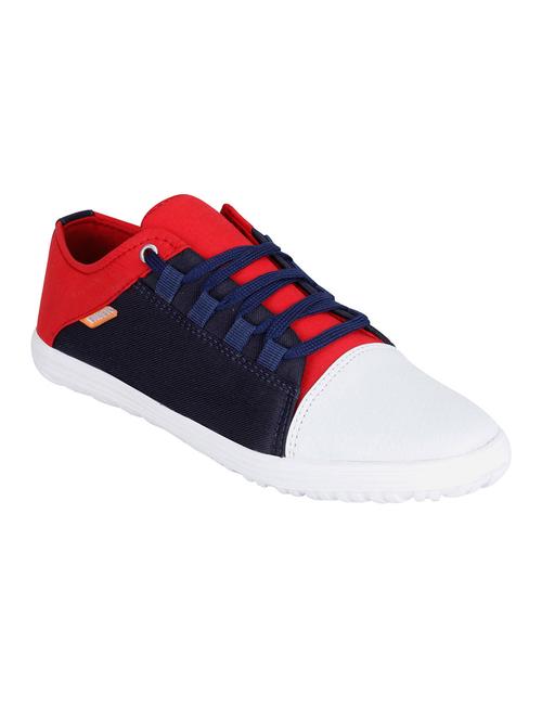 multi colored canvas lace up sneakers - 13817720 - Very Small Image - 1