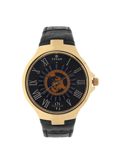 titan blue dial analog watch for men - 1706wl02 - 13822923 - Very Small Image - 1