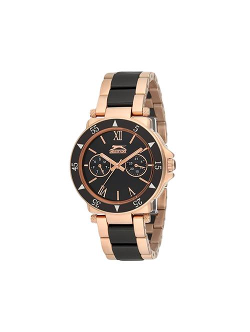 slazenger black dial analog watch for women - sl.9.1159.4.02 - 13822988 - Very Small Image - 1
