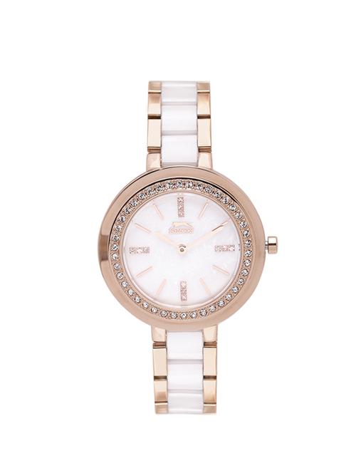 slazenger white dial analog watch for women - sl.9.1350.3.01 - 13823001 - Very Small Image - 1