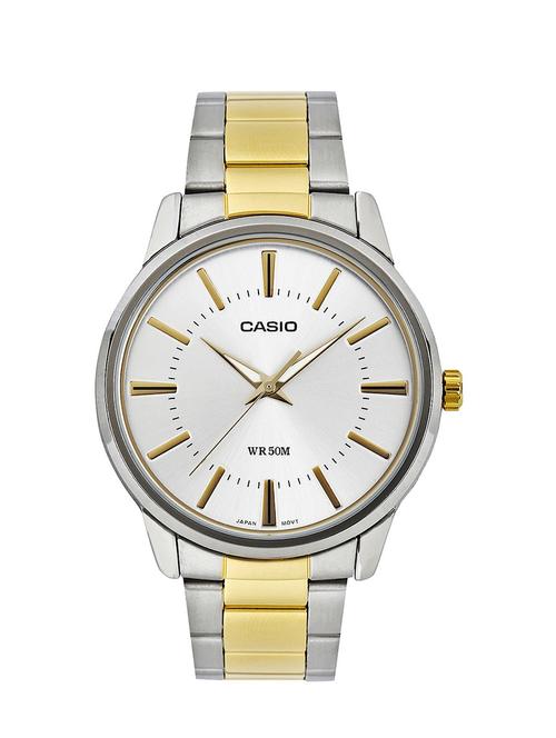 casio white dial analog watch for men - a498 - 13823011 - Very Small Image - 1
