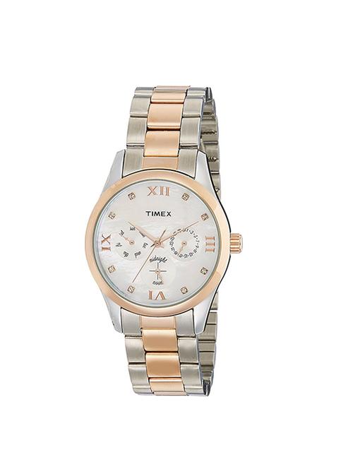 timex silver dial analog watch for women - tw000w205 - 13823045 - Very Small Image - 1