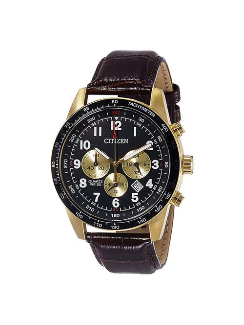 citizen black dial chronograph watch for men - an8162-06e - 13823118 - Very Small Image - 1