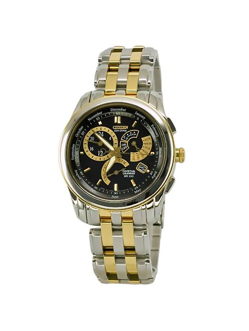 citizen black dial chronograph watch for men - bl8005-77e - 13823120 - Very Small Image - 1