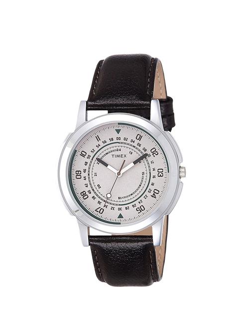 timex silver dial analog watch for men - tw00zr145 - 13823166 - Very Small Image - 1