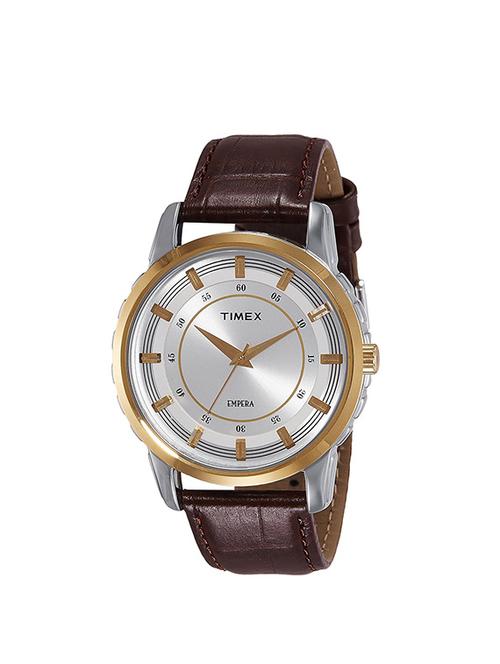 timex silver dial analog watch for men - tw0eg832h - 13823173 - Very Small Image - 1