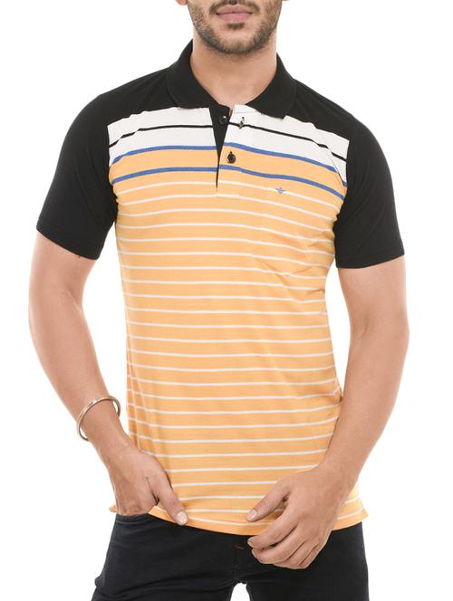 orange cotton t-shirt - 13824022 - Very Small Image - 1