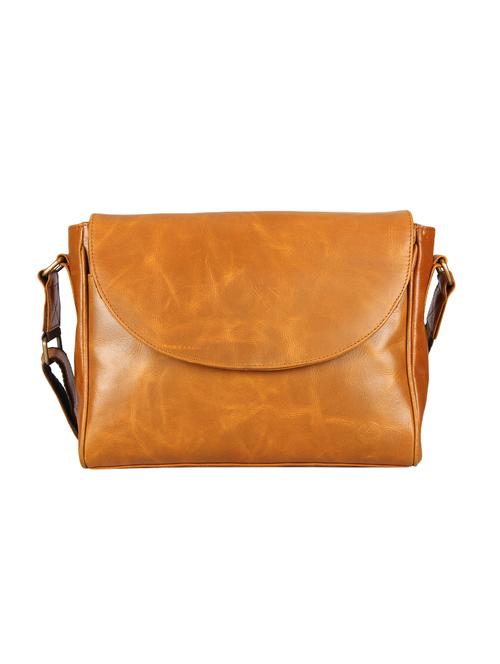tan leather sling bag - 13824243 - Very Small Image - 1