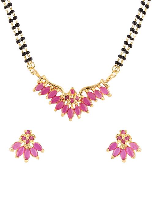pink gold plated set - 13832762 - Very Small Image - 1