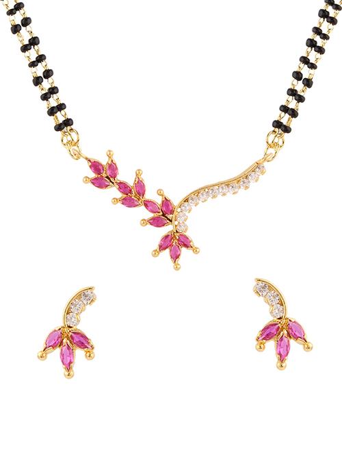 pink gold plated set - 13832779 - Very Small Image - 1