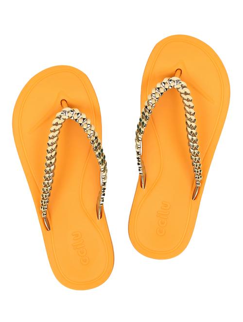 orange synthetic flip flops - 13834096 - Very Small Image - 1