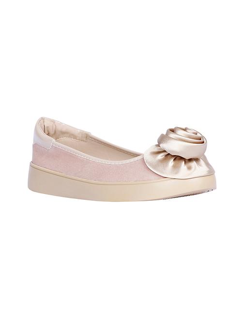 beige suede slip on ballerina - 13835064 - Very Small Image - 1