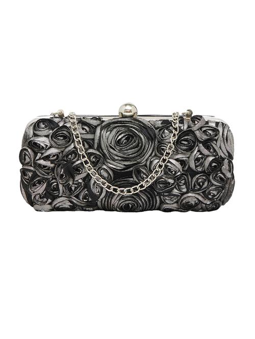 black leatherette regular clutch - 13835127 - Very Small Image - 1