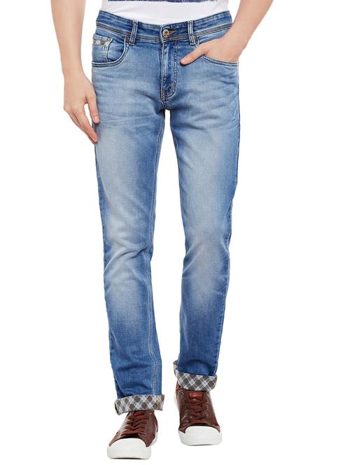 blue cotton jeans - 13835790 - Very Small Image - 1